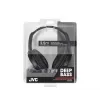 Auscultadores JVC HA-RX330-E com fios arco música preto