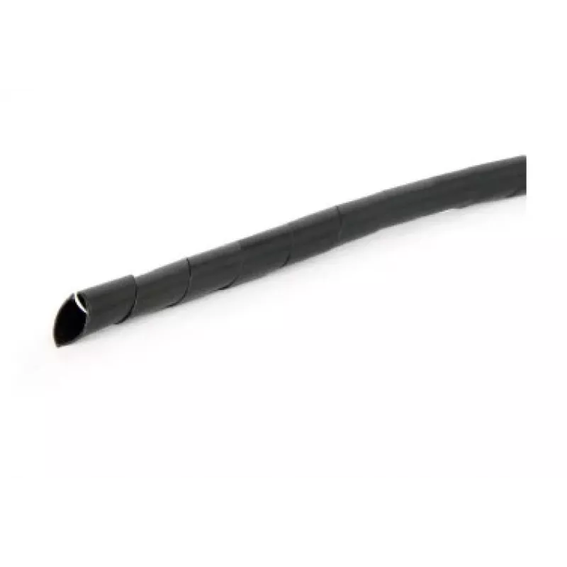 Tubo espiral para cabos GEMBIRD 12mm, 10 m – preto