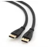 Cabo DisplayPort GEMBIRD CC-DP2-10 — DisplayPort para DisplayPort, 3 m, preto, contactos dourados