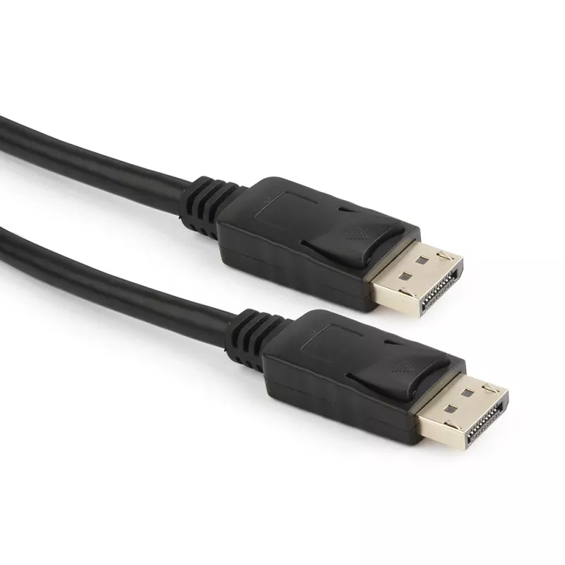 Cabo DisplayPort GEMBIRD CC-DP2-10 — DisplayPort para DisplayPort, 3 m, preto, contactos dourados