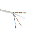 Cabo de rede Gembird Cat6 U/UTP PP6U-0.5M, 0,5 m, ficha RJ-45 macho para ficha RJ-45 macho, branco, AWG24