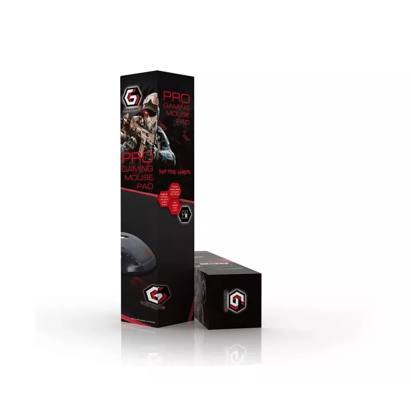 Tapete de rato Gembird MP-GAMEPRO-S — tecido/espuma gaming, 250×200×3 mm, padrão multicolor