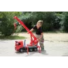 LENA GIGA TRUCKS Camião de bombeiros com grua Arocs, modelo de camião com grua, 3 ano(s), preto, cinzento, vermelho
