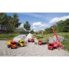 LENA GIGA TRUCKS Camião de bombeiros com grua Arocs, modelo de camião com grua, 3 ano(s), preto, cinzento, vermelho