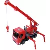 LENA GIGA TRUCKS Camião de bombeiros com grua Arocs, modelo de camião com grua, 3 ano(s), preto, cinzento, vermelho