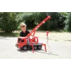 LENA GIGA TRUCKS Camião de bombeiros com grua Arocs, modelo de camião com grua, 3 ano(s), preto, cinzento, vermelho