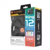 THERMALTAKE Riing 12 LED RGB 256 Colors ventoinha de radiador LED de alta pressão estática (pack de 3 ventoinhas)
