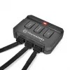 THERMALTAKE Riing 12 LED RGB 256 Colors ventoinha de radiador LED de alta pressão estática (pack de 3 ventoinhas)