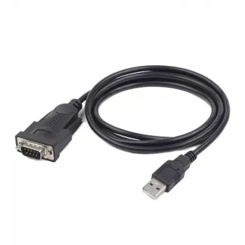 Conversor GEMBIRD USB para DB9M RS232 PL2303TA preto - 1,5 m