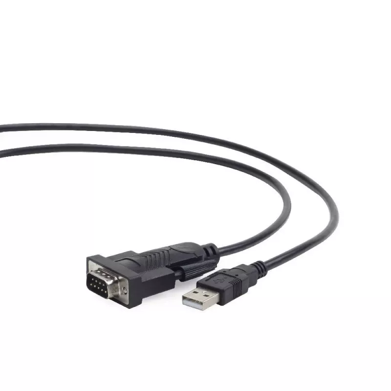 Conversor GEMBIRD USB para DB9M RS232 PL2303TA preto - 1,5 m