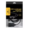 Conversor GEMBIRD USB para DB9M RS232 PL2303TA preto - 1,5 m