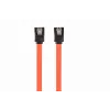 Cabo de dados GEMBIRD SATA III, clipes metálicos, 50 cm – embalagem bulk