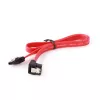 Cabo de dados GEMBIRD SATA III com conector angular de 90 graus, 50 cm – clipes metálicos