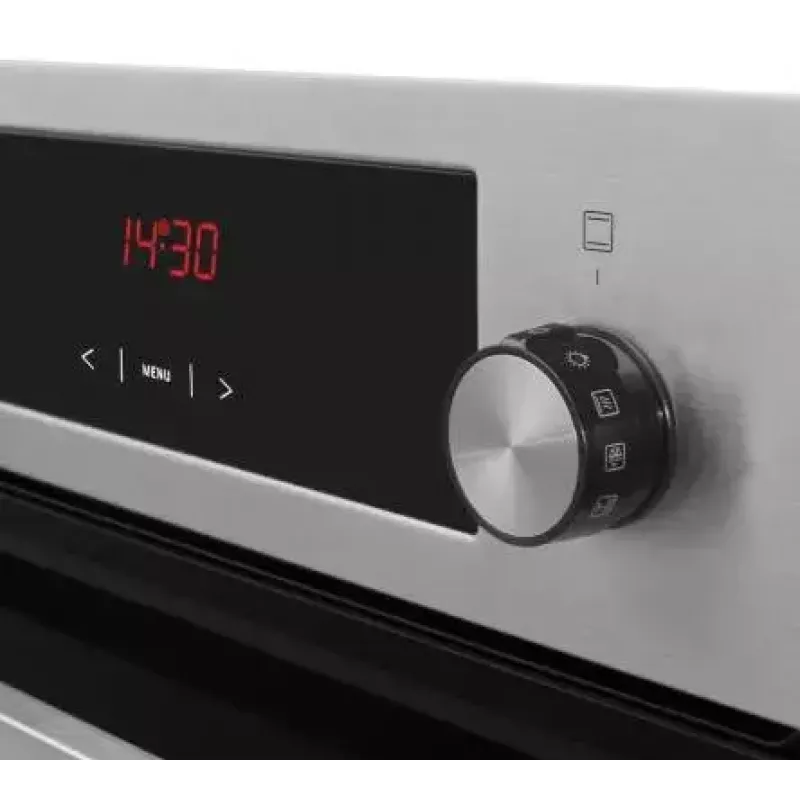 Forno elétrico de encastrar AMICA EB7541D Fine, 65 L, limpeza a vapor, ar quente, grelhador, aço inoxidável