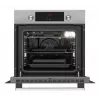 Forno elétrico de encastrar AMICA EB7541D Fine, 65 L, limpeza a vapor, ar quente, grelhador, aço inoxidável