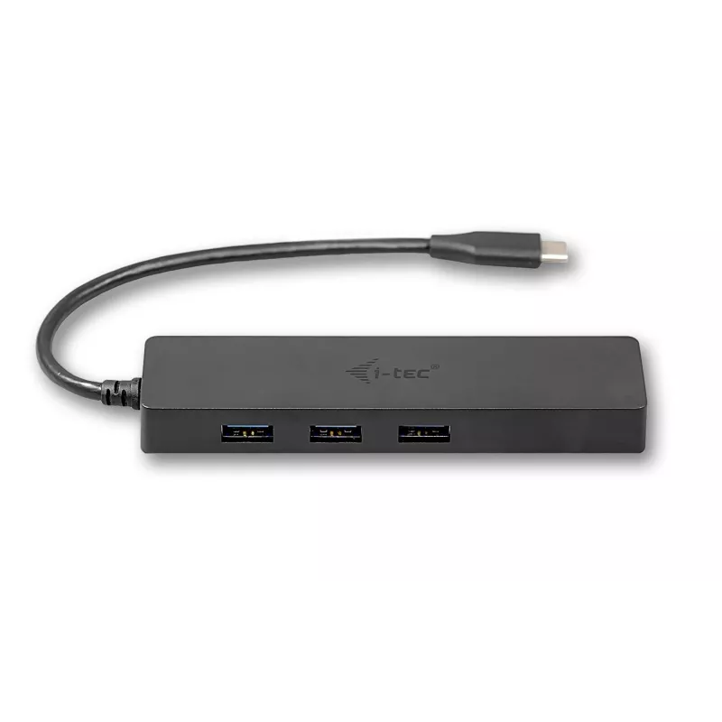 i-tec Advance USB-C hub passivo fino 3 portas + adaptador Gigabit Ethernet