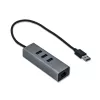 i-tec Metal USB 3.0 HUB 3 portas + adaptador Gigabit Ethernet