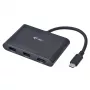 Adaptador de viagem USB-C para HDMI ITEC i-tec USB C adaptador de viagem HDMI PD/dados – preto, chipset RTS5403/RTS5404/RTS5411/PS176, 90×58×14 mm