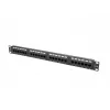 Lanberg PPU5-1024-B painel de patch, 24 portas, 1U, 19 polegadas, Cat5e UTP, metálico, preto
