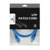 Cabo de rede Gembird PP6U-2M RJ-45 Cat6 2 m azul