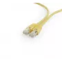 Cabo de rede Gembird PP6U-2M RJ-45 Cat6 2 m amarelo