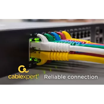 Cabo de rede Gembird PP6U-3M RJ-45 Cat6 3 m amarelo