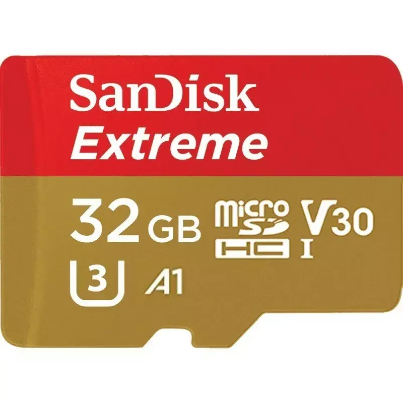 SanDisk Extreme Action Cartão de memória microSDHC 32GB, A1 + adaptador (SDSQXAF-032G-GN6AA)