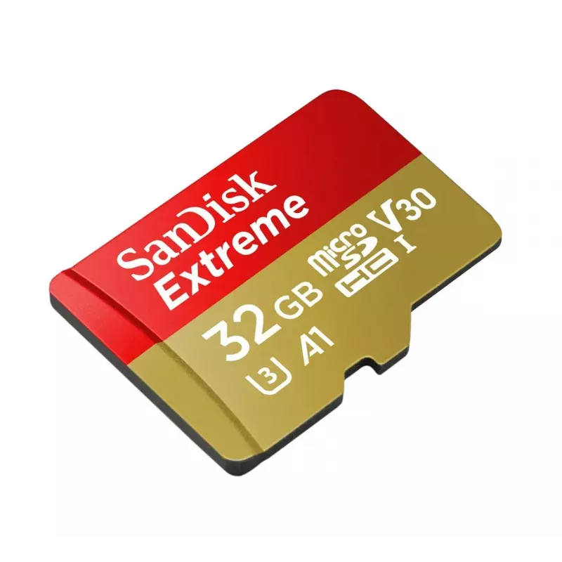 SanDisk Extreme Action Cartão de memória microSDHC 32GB, A1 + adaptador (SDSQXAF-032G-GN6AA)