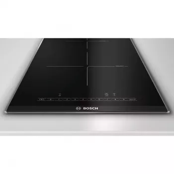 Bosch PIB375FB1E placa de cozinha preto, aço inoxidável encastrar placa de indução 2 zona(s)