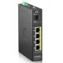 Zyxel RGS100-5P Unmanaged L2 Gigabit Ethernet (10/100/1000) Power over Ethernet (PoE) preto