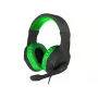 GENESIS Argon 200 Headset auscultadores gaming com fio preto, verde
