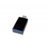 Adaptador gráfico USB Gembird A-USB3-CMAF-01 — USB Type-C para USB (USB 2.0 / 3.2 Gen 1), compacto preto
