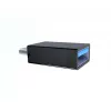 Adaptador gráfico USB Gembird A-USB3-CMAF-01 — USB Type-C para USB (USB 2.0 / 3.2 Gen 1), compacto preto