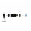 GEMBIRD adaptador USB 2.0 Type-C para MicroUSB (CM/MicroUSB-F), preto