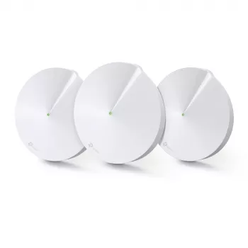 TP-Link AC1300 Deco Whole Home Mesh Wi-Fi System, pack de 3, branco, interno, sistema Mesh, dual band (2,4 GHz / 5 GHz), Wi-Fi 5 (802.11ac), 1300 Mbit/s