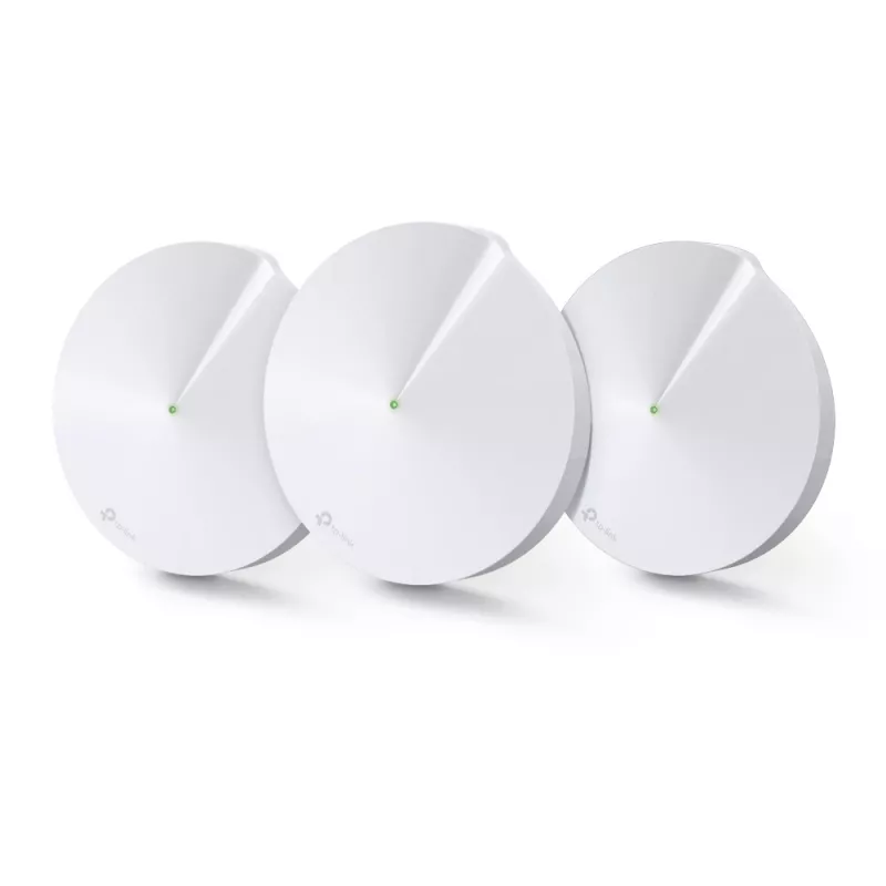 TP-Link AC1300 Deco Whole Home Mesh Wi-Fi System, pack de 3, branco, interno, sistema Mesh, dual band (2,4 GHz / 5 GHz), Wi-Fi 5 (802.11ac), 1300 Mbit/s