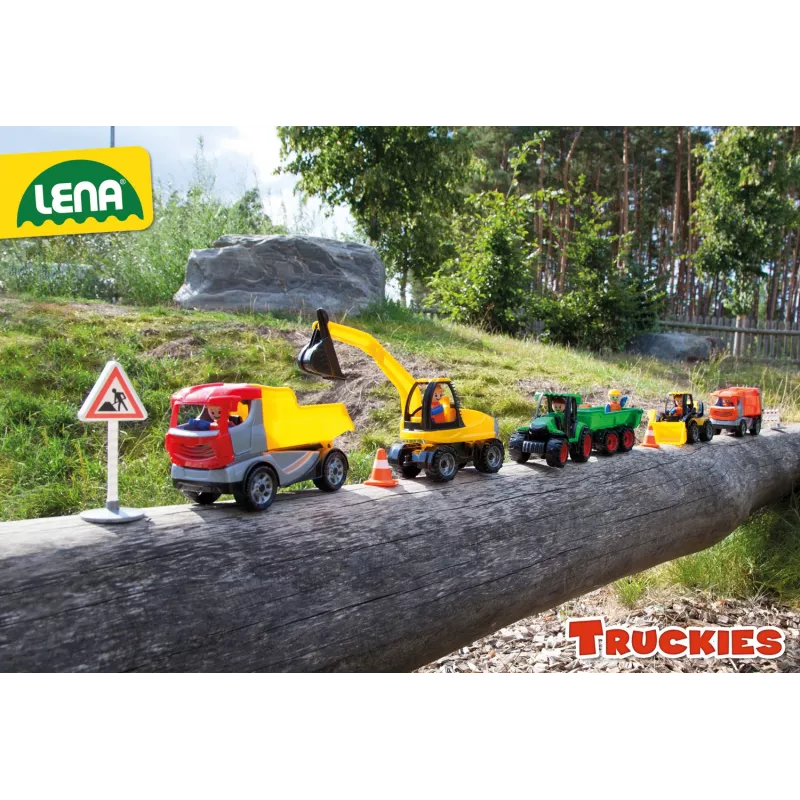 Lena Truckies 01625 veículo de brincar/pista de brincar