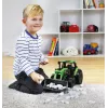 Lena Worxx 04613 Deutz-Fahr Agrotron trator de brincar com carregador frontal, 1:15, 45 cm