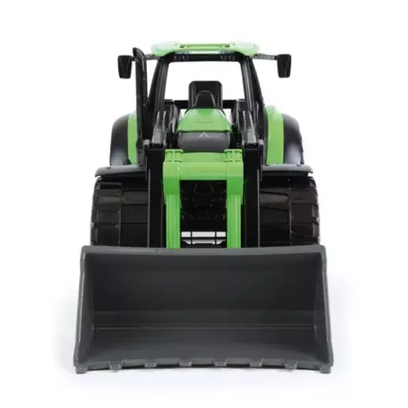 Lena Worxx 04613 Deutz-Fahr Agrotron trator de brincar com carregador frontal, 1:15, 45 cm