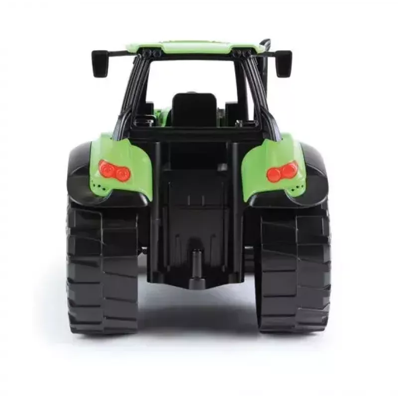 Lena Worxx 04613 Deutz-Fahr Agrotron trator de brincar com carregador frontal, 1:15, 45 cm