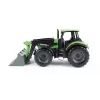 Lena Worxx 04613 Deutz-Fahr Agrotron trator de brincar com carregador frontal, 1:15, 45 cm