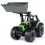 Lena Worxx 04613 Deutz-Fahr Agrotron trator de brincar com carregador frontal, 1:15, 45 cm