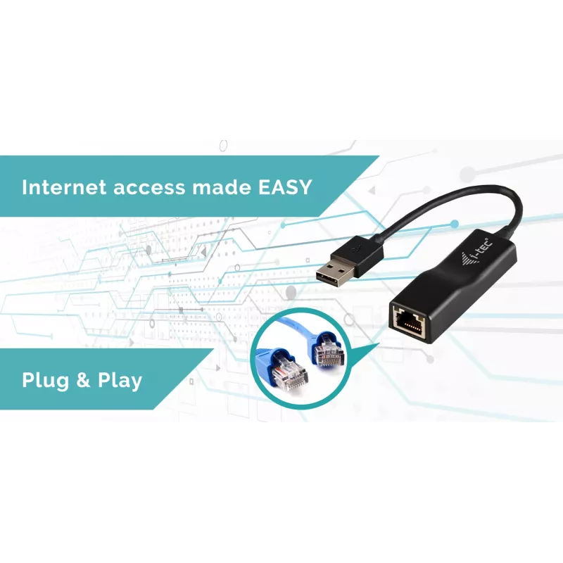 Adaptador i-tec Advance USB 2.0 Fast Ethernet