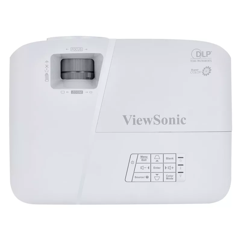Projetor de dados Viewsonic PA503S projetor standard-throw 3600 ANSI lúmen DLP SVGA (800x600) cinzento, branco