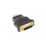 Cabo adaptador de género LANBERG HDMI (macho) para DVI-D (fêmea, 24+5) preto, 1920x1080@60Hz, caixa ABS