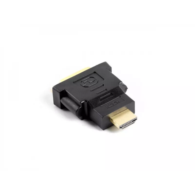 Cabo adaptador de género LANBERG HDMI (macho) para DVI-D (fêmea, 24+5) preto, 1920x1080@60Hz, caixa ABS