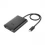 Adaptador de vídeo i-tec USB-C 3.1 Dual 4K DP