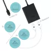 Adaptador de vídeo i-tec USB-C 3.1 Dual 4K DP