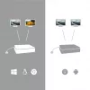 Adaptador de vídeo i-tec USB-C 3.1 Dual 4K DP
