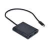 Adaptador de vídeo i-tec USB-C 3.1 Dual 4K HDMI, 3.2 Gen 1 (3.1 Gen 1), USB Type-C, saída HDMI, 3840 x 2160 píxeis